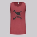 Camiseta Regata Oakley Skull Heritage Tank - Masculina VERMELHO