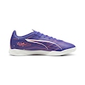 Chuteira Futsal Puma Ultra 5 Play - Adulto AZUL/ROSA