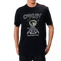 Camiseta Oakley Space Grip WT25 - Masculina PRETO