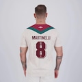 Camisa Fluminense Umbro III 2024 8 Martinelli - Masculina BEGE