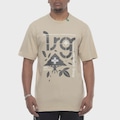Camiseta LRG Cycle Leaves - Masculina BEGE
