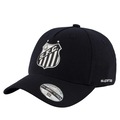 Boné Supercap Santos - Adulto PRETO