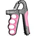 Hand Grip Gold Sports Garra com Carga de 5 a 100 kgs - Mola Aço Carbono com Contador ROSA