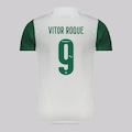 Camisa do Palmeiras Puma II 2025 9 Vitor Roque - Masculina BRANCO