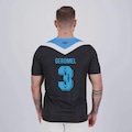 Camisa do Grêmio Umbro III 2024 3 Geromel - Masculina AZUL