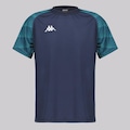 Camisa Kappa Raglany - Infantil AZUL ESCURO