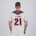 Camisa do Fluminense Umbro III 2024 21 J. Arias - Masculina BEGE