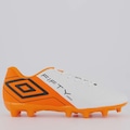 Chuteira de Campo Umbro Fifty VI League - Adulto BRANCO