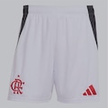 Calção do Flamengo adidas I 2025 - Masculino BRANCO