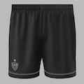 Bermuda Atlético Mineiro Taça - Infantil PRETO