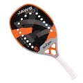 Raquete de Beach Tennis Shark Jaws Pro 22mm Cappe 2025 PRETO