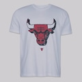 Camiseta New Era NBA Chicago Bulls Core - Masculina BRANCO