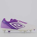 Chuteira de Campo Umbro Adamant Master Class Pro Sg - Adulto BRANCO