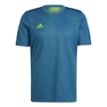 Camiseta adidas Reversível 24 - Masculina AZUL/VERDE