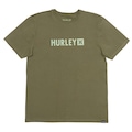 Camiseta Hurley Square WT25 - Masculina VERDE ESCURO