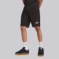 Bermuda Puma ESS NO. 1 Logo - Masculina PRETO