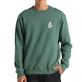 Blusão de Moletom Volcom Iconic Stone - Masculino VERDE ESCURO