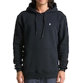 Blusão de Moletom Volcom Single Stone - Masculino PRETO