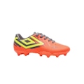 Chuteira de Campo Umbro Action - Infantil LARANJA CLA/VERDE