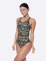 Maiô Speedo New Open Choic - Feminino PRETO/AMARELO