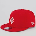Boné Aba Reta New Era Internacional 1920 - Strapback - Adulto VERMELHO