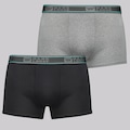 Kit 2 Cuecas Hang Loose Boxer Cot - Adulto PRETO