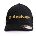 Boné Aba Curva Quiksilver Emb Type Heritage Regal - Fechado - Adulto PRETO