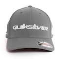 Boné Aba Curva Quiksilver Emb Type Heritage Regal - Fechado - Adulto CINZA ESCURO