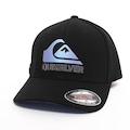 Boné Aba Curva Quiksilver Soft Hologram - Adulto PRETO