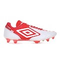 Chuteira de Campo Umbro Adamant Master Class Pro England - Adulto VERMELHO