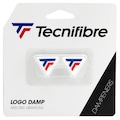 Antivibrador Tecnifibre Logo Damp Tricolore Com 02 Unidades BRANCO