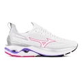 Tênis Mizuno Wave Mirai 7 - Feminino BRANCO/ROSA
