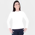 Camisa de Proteção Solar Roupas Térmicas UV50+ - Feminina BRANCO