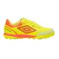 Chuteira Society Umbro X-Comdort - Adulto LARANJA CLA/VERDE