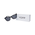 Óculos de Sol Unissex Yopp Polarizado Uv400 Gato Preto PRETO