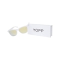 Óculos de Sol Unissex Yopp Polarizado Uv400 Sinal Amarelo BRANCO