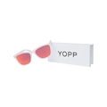 Óculos de Sol Unissex Yopp Polarizado Uv400 Sangue nos Zoio BRANCO