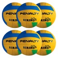 Bola de Biribol Penalty Viii - 6 Unidades AMARELO/AZUL