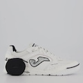 Chuteira Futsal Adulto Joma Top Flex Rebound BRANCO/PRETO