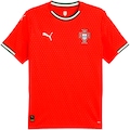 Camisa Portugal I 25 Puma Home - Masculina VERMELHO/VERDE