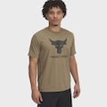 Camiseta Under Armour Project Rock Payoff Graphic - Masculina MARROM