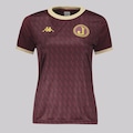 Camisa do Juventus da Mooca Kappa Supporter - Feminina VERMELHO
