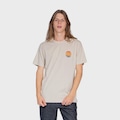 Camiseta Rip Curl Wettie Icon Gradient Vintage - Masculina BEGE
