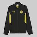 Jaqueta Puma Borussia Dortmund Ftblarchive 2025 - Masculina PRETO
