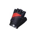 Luva Para Ciclismo Meio Dedo Curto Absolute Outfit Wild Gel PRETO/VERMELHO