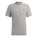 Camiseta Adidas M/c Essentials Stretch - Masculina CINZA CLARO