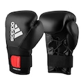 Luva De Boxe Adidas Hybrid 250 Fixação Dupla PRETO