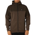Jaqueta de Moletom Rip Curl Aberto Anti Series Viral - Masculino MARROM