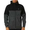 Jaqueta de Moletom Rip Curl Aberto Anti Series Viral - Masculino PRETO