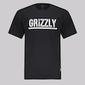 Camiseta Grizzly Og Stamp - Masculina PRETO